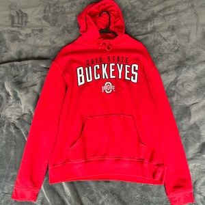 Red Ohio State Hoodie